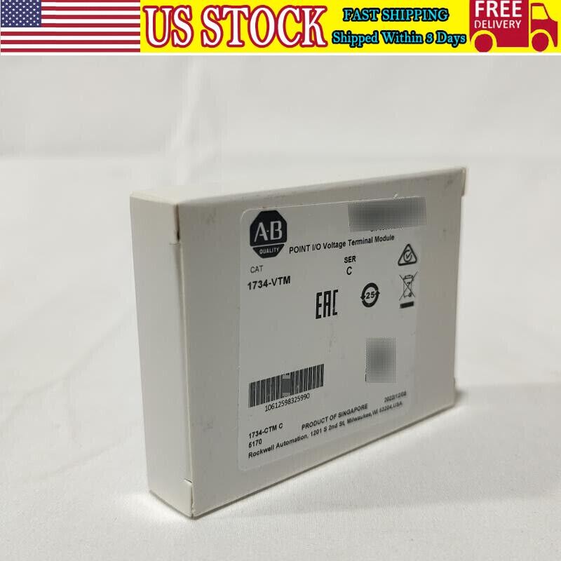 1734-VTM AB POINT I/O Voltage Terminal Module Fast Shipping 1734VTM US Free Tax