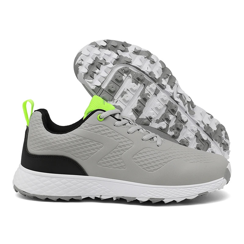 Men's Golf Shoes Waterproof Golf Shoes Professional Non-Slip Rotating Shoes
