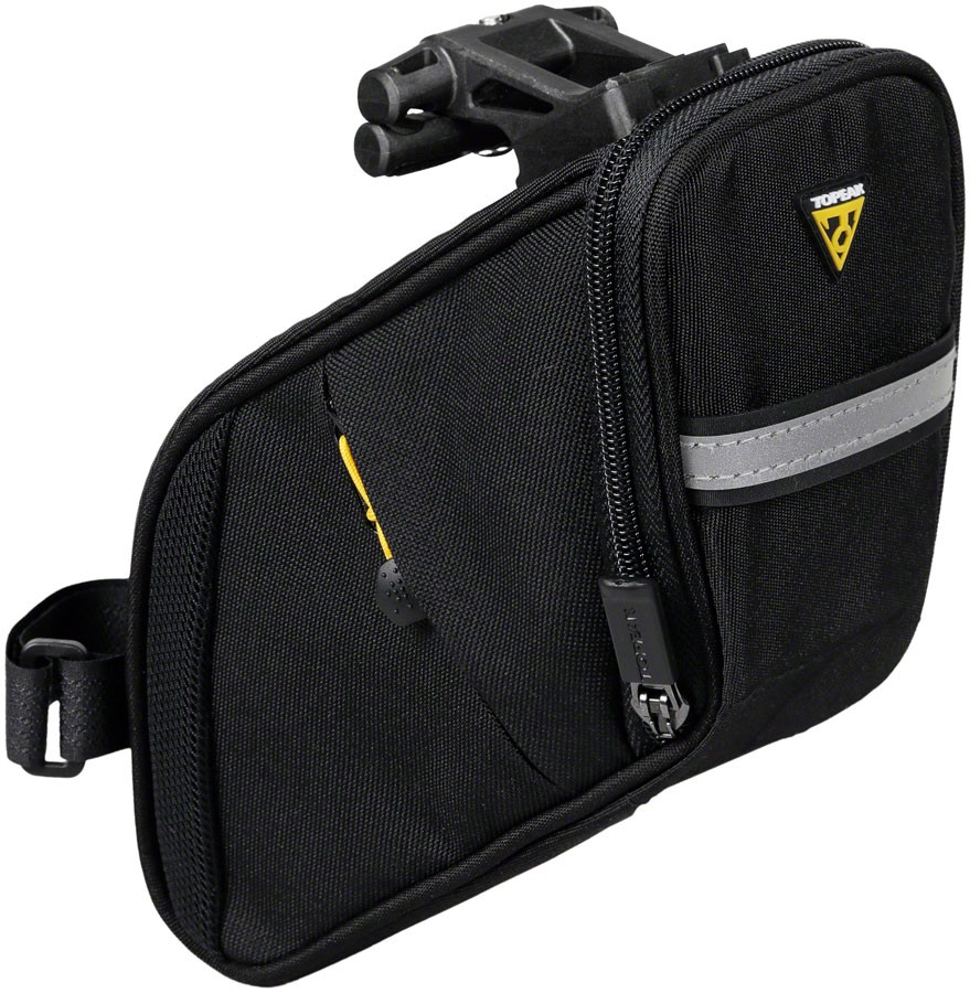 Topeak Aero Wedge Pack DX Seat Bag - Weatherproof Cordura, Reflective,