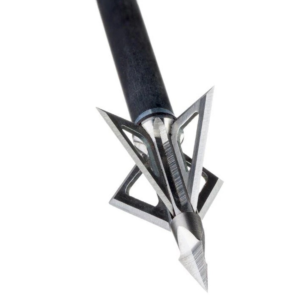 Grim Reaper Hades PRO Broadheads 4 Blade Fixed 1 3/16″ Cut 150 Grain 3pk 2233