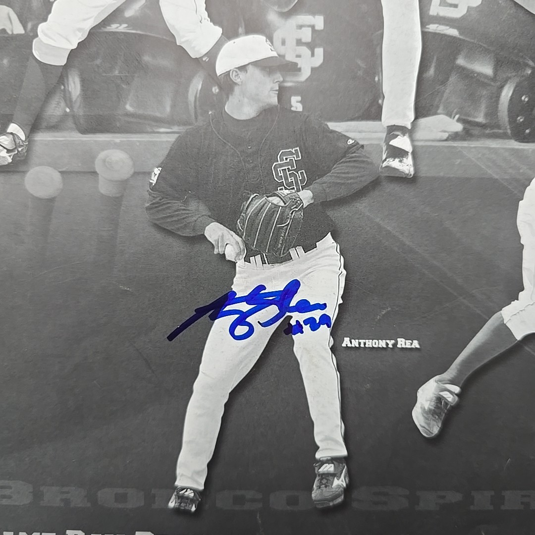 Santa Clara University Broncos Baseball 2003 + 2005 Programs with Autographs SCU