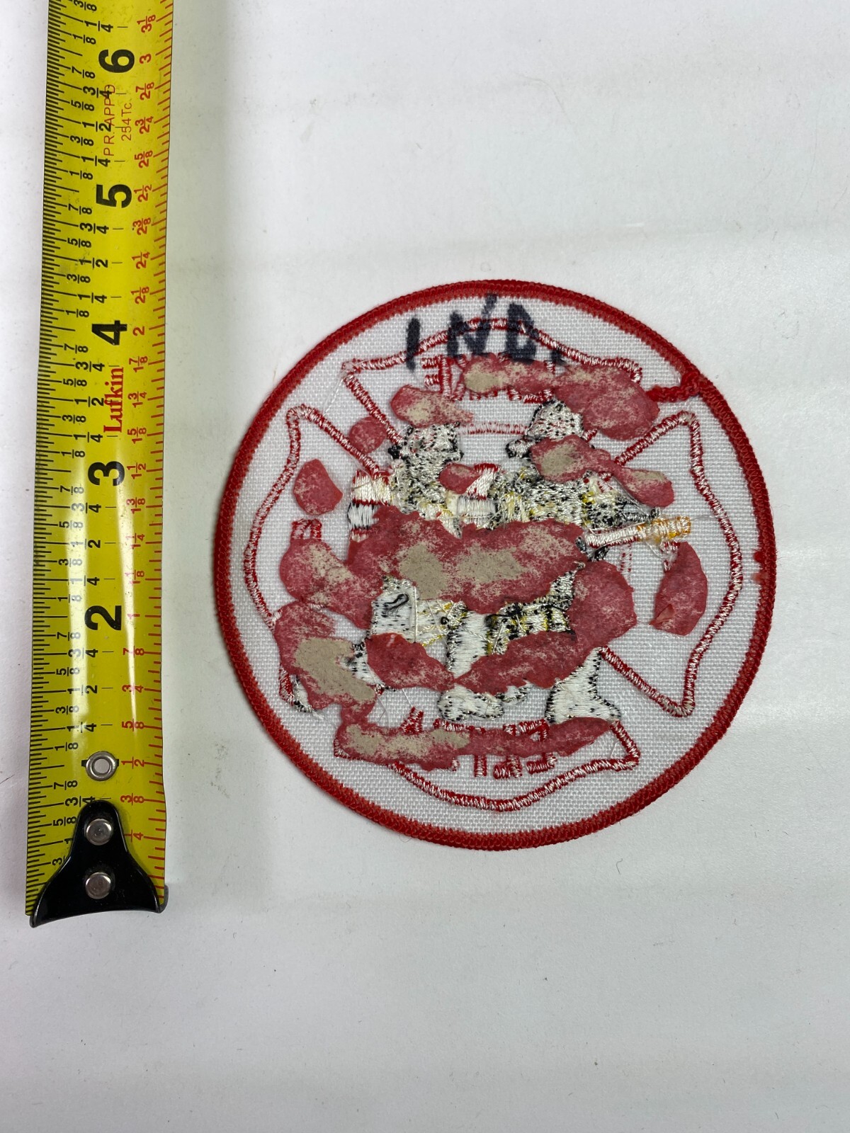 Lake Eliza Fire Indiana IN Patch U3