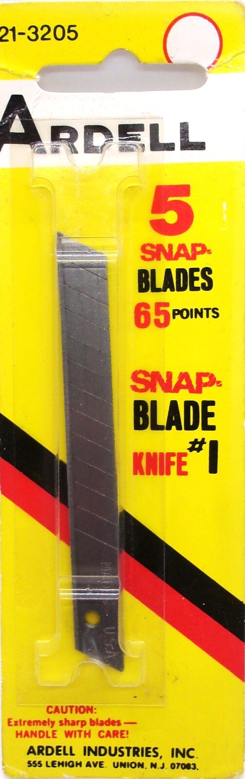 Ardell -  21-3205 SNAP-OFF BLADES 9MM - 5 PACK