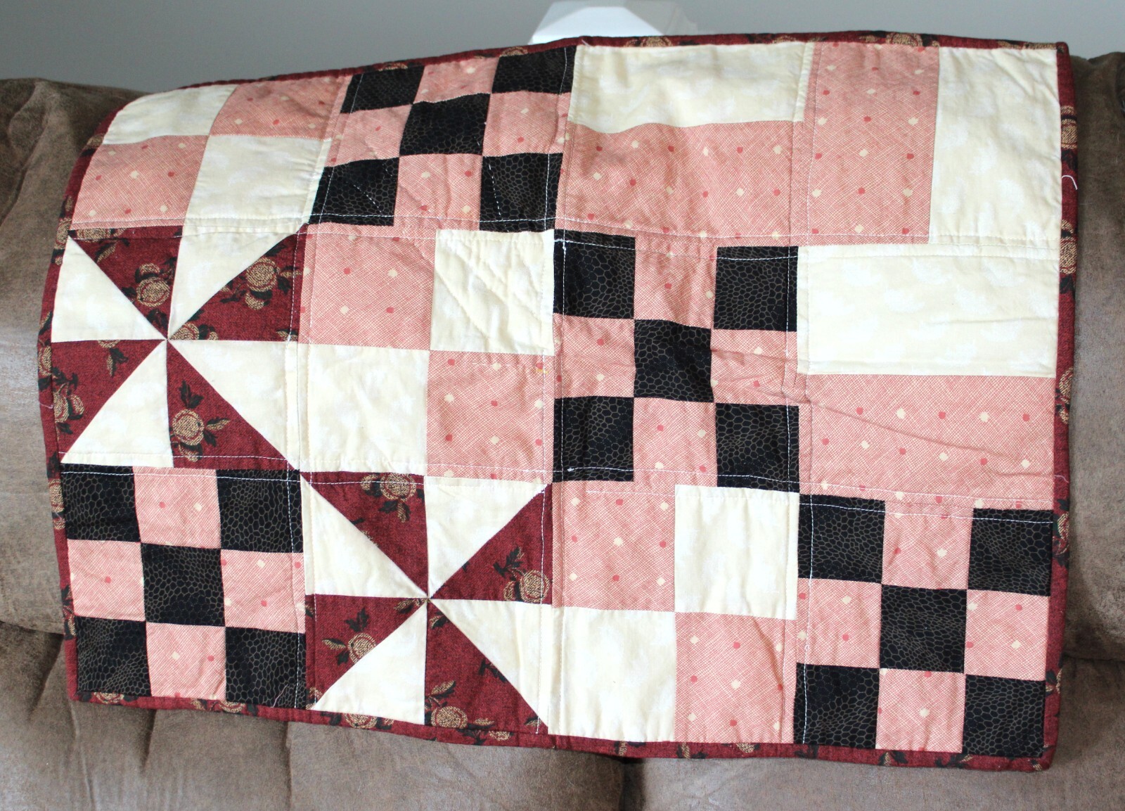 23'x18' Quilted Table Runner/ Center Piece Mat,