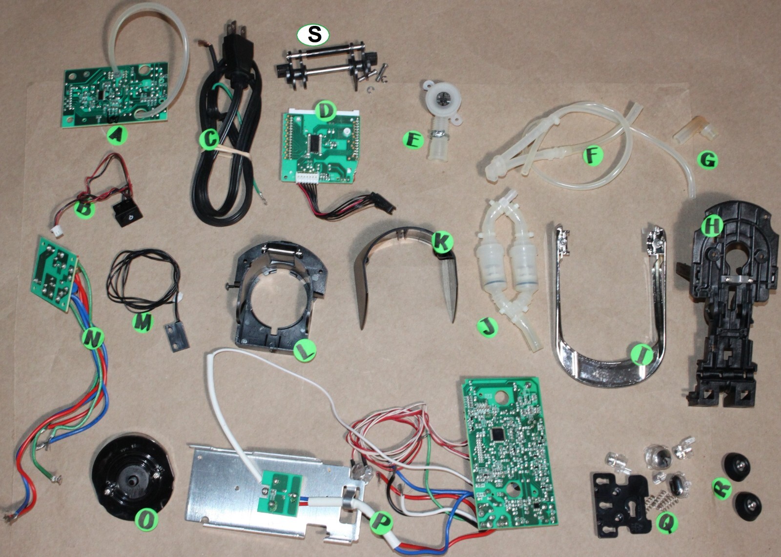 Keurig K70 COFFEE BREWING SYSTEM "REPLACEMENT PARTS"- MULTIPLE LISTING