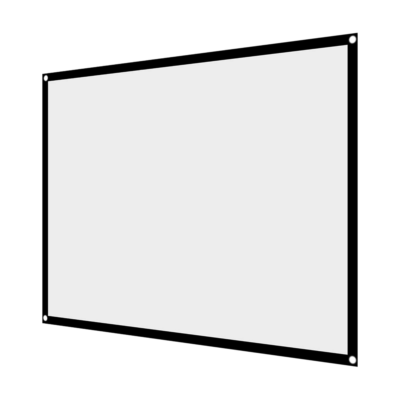 Projection Screen, Projector Curtain, Movie 60-100 Inch...