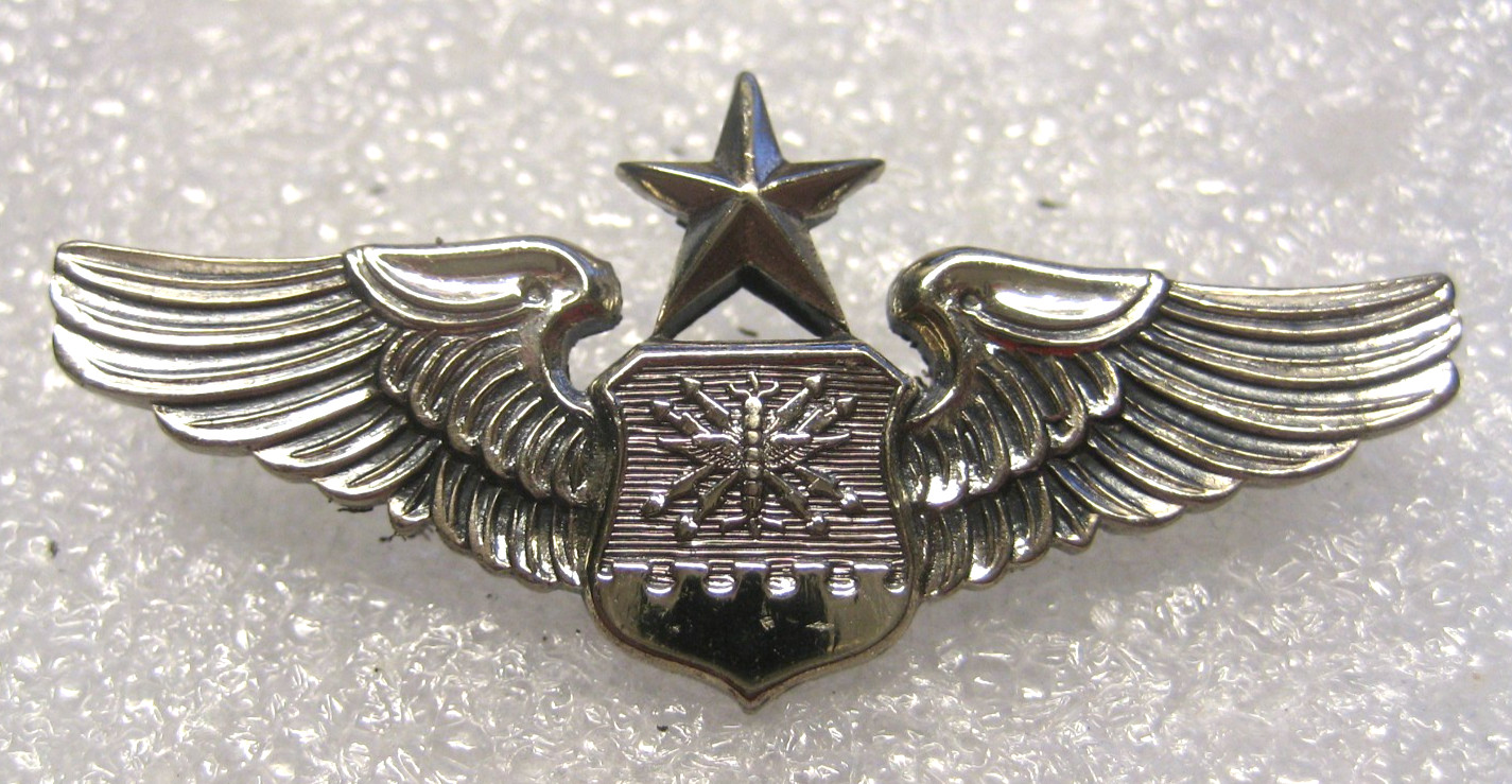 US Air Force Navigator Senior Badge Wings, NS Meyer New York,1970-s