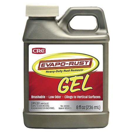 Crc 1752904 Rust Remover,Bottle,Liquid,8 Oz