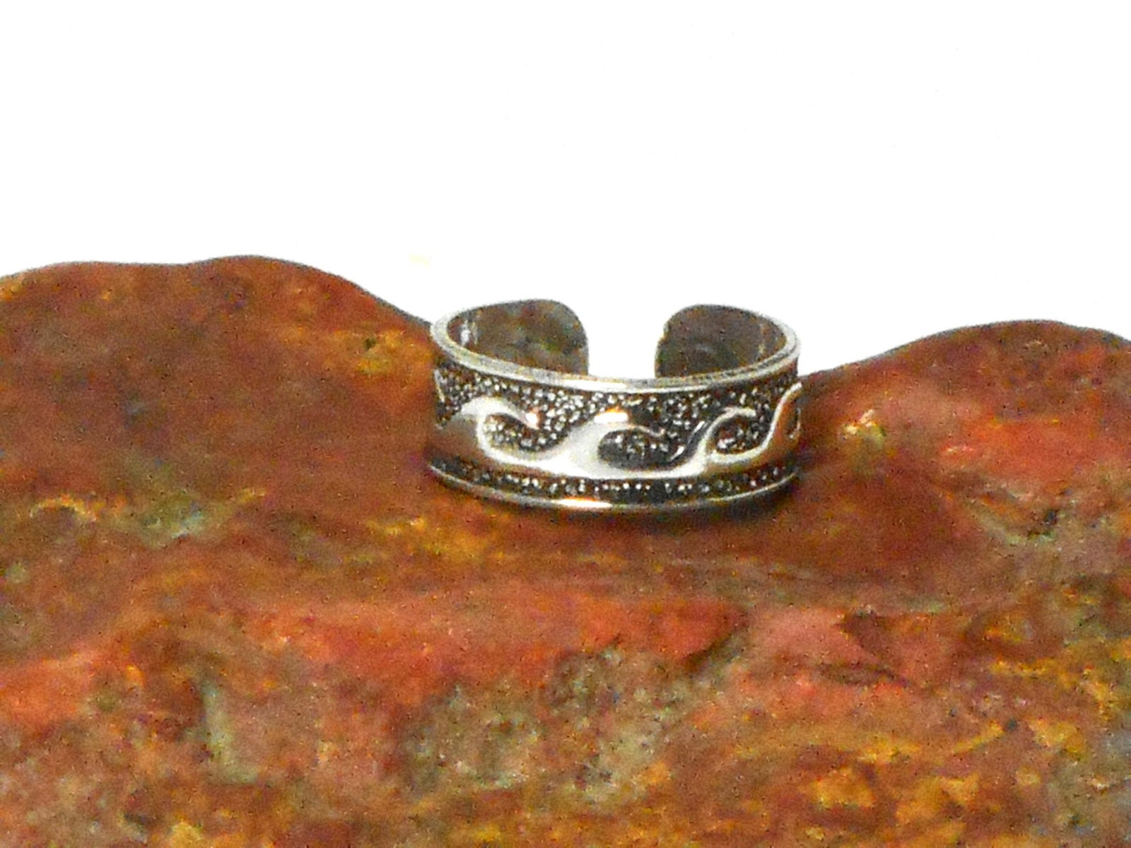 Adjustable Toe  Ring Sterling  Silver 925