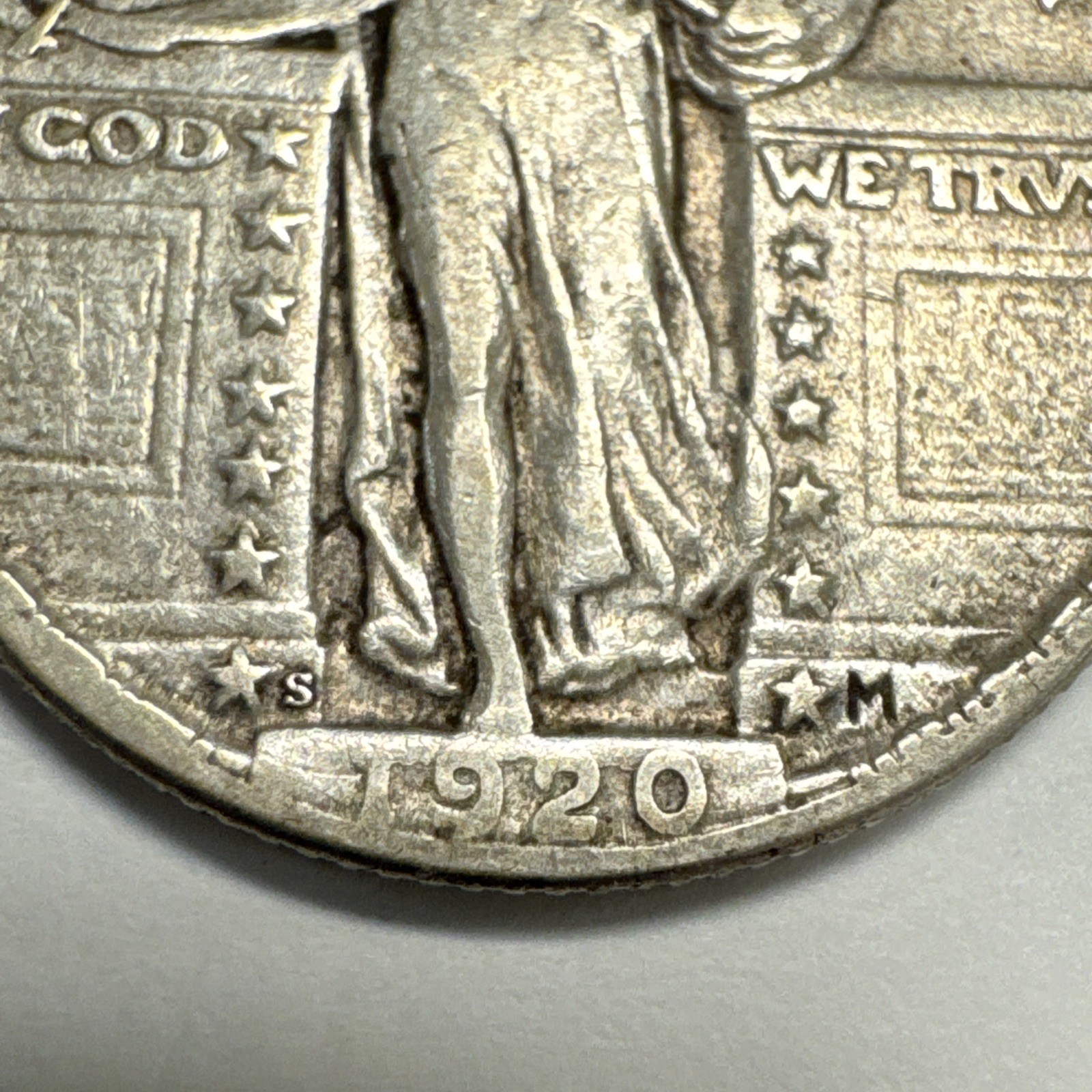 1920-S Standing Liberty Quarter XF