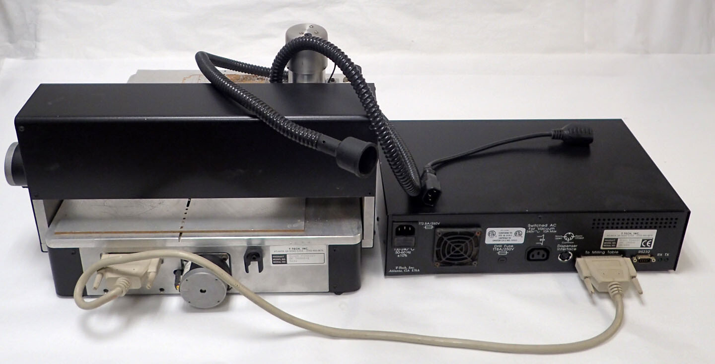 T-TECH QUICK CIRCUIT BOARD PROTOTYPING SYSTEM AMC 5000 MILLING TABLE CONTROLLER