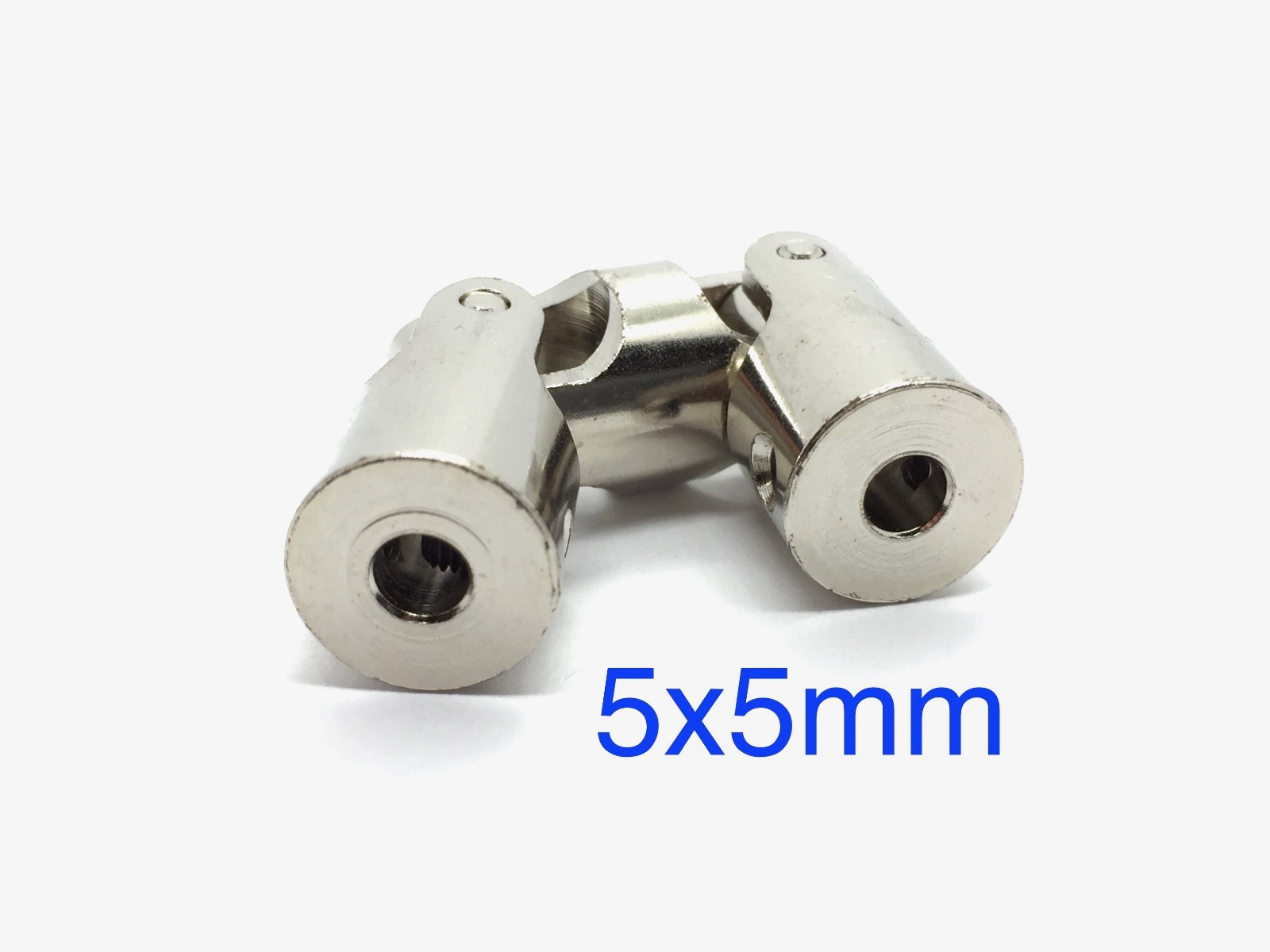 1PC 5x5mm Metal 2 Joint RC Boat Universal joint coupling U-Joint  US SELLER/SHIP
