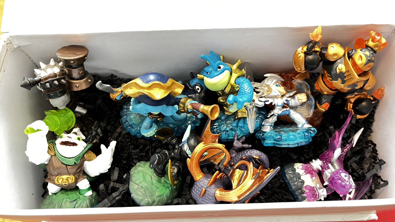 Wii Accessories "Sky Landers" Bundle 9 Characters For Wii Console- USED