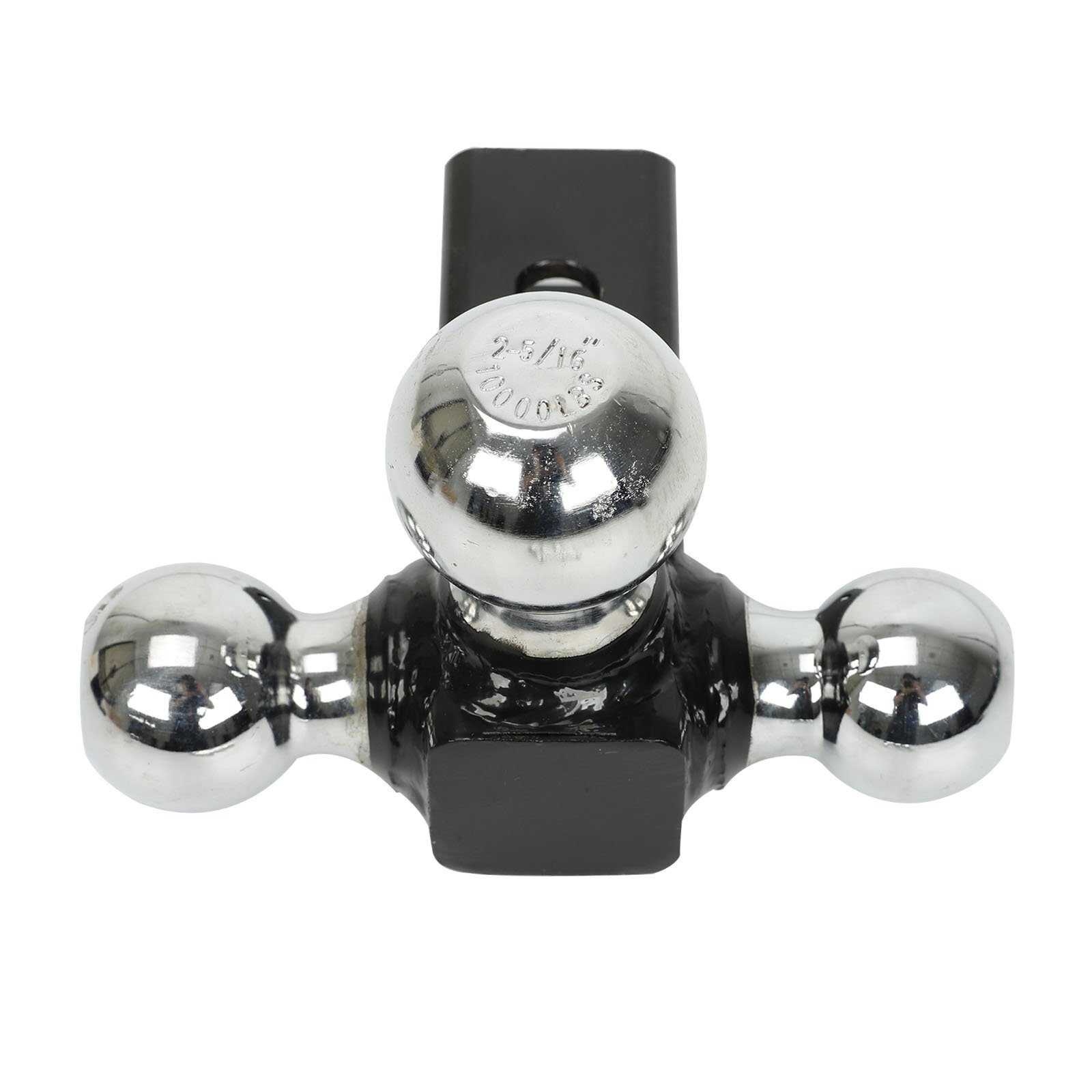 3-BALL HD Adjustable Drop Turn Trailer Tow 2 Hitch Mount For 2" Receiver