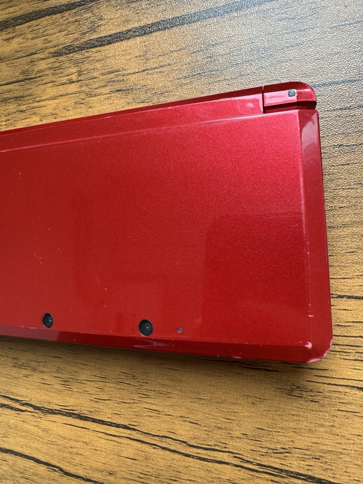 ☆1 Nintendo 3DS Metallic Red Good TESTED 290g