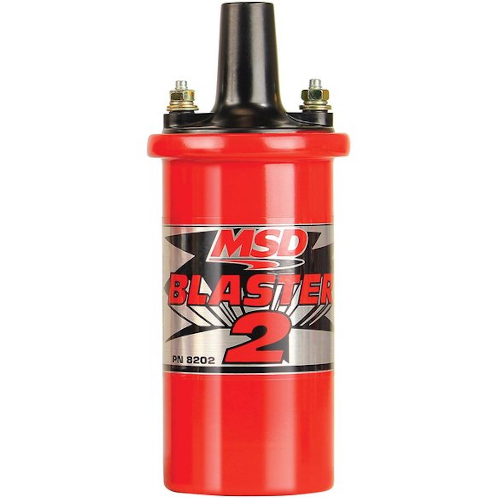 MSD Blaster 2 Red Oil Filled Round Canister 45,000 V Electronic Ignition Coil