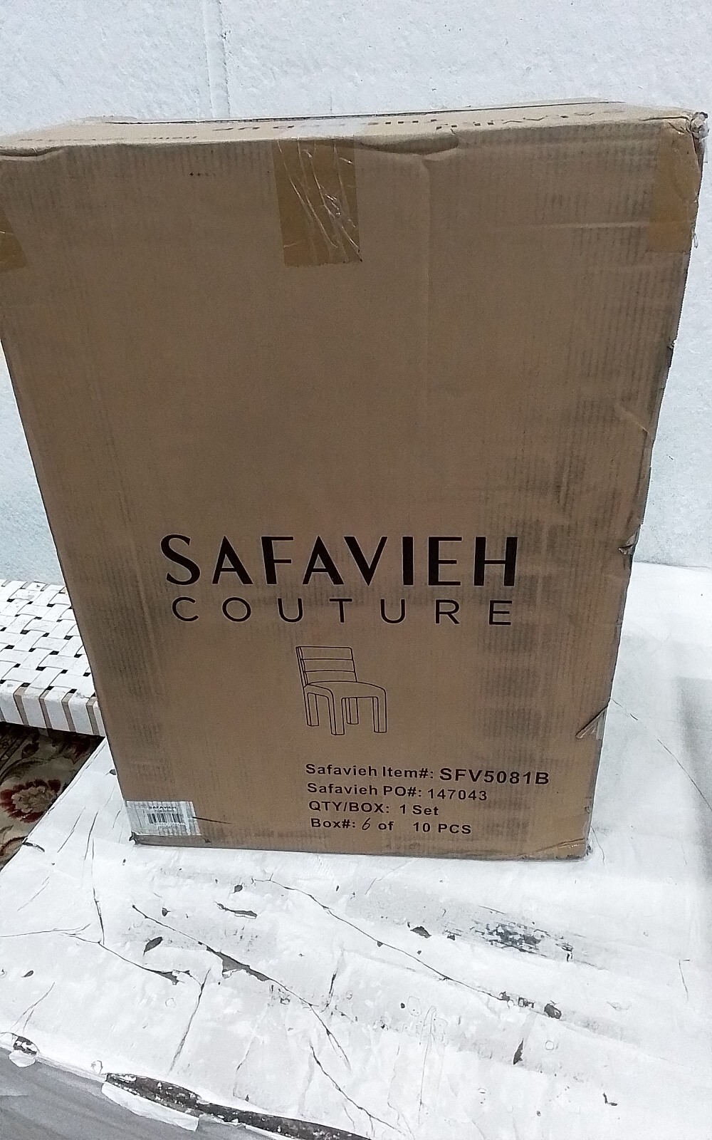 Safavieh PIETRO TUFTED DINING CHIAR, Reduced Price 2172752454 SFV5081B