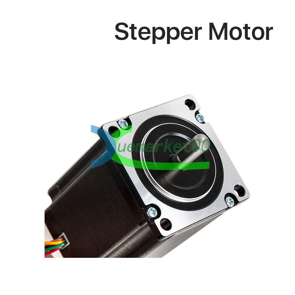 1x Leadshine 2 phase Stepper Motor 57HS22-A for NEMA 23 5A Length 81mm Shaft 8mm