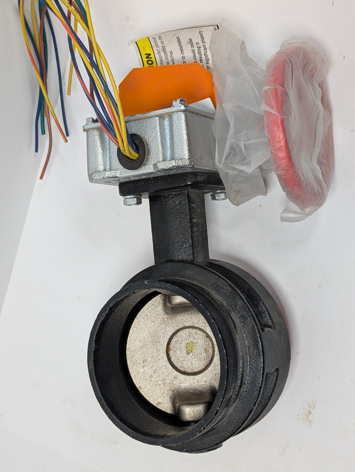 Victaulic Firelock Series M705 4"/ 114.3 mm Butterfly Valve Fig. # V040705100
