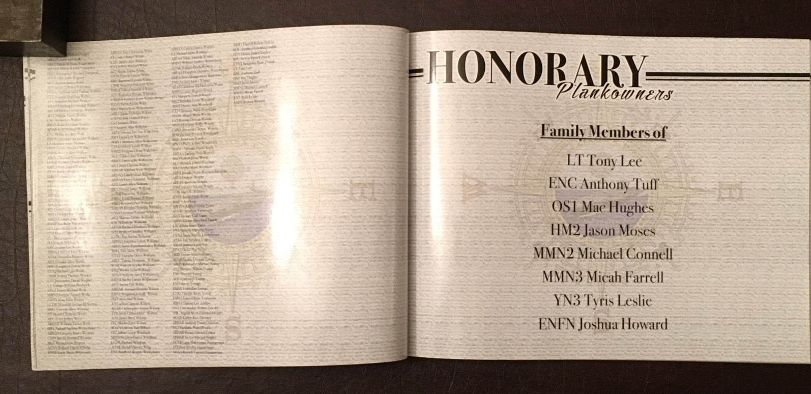 USS GERALD R. FORD (CVN 78) - OFFICIAL COMMISSIONING CEREMONY BOOKLET - 2017