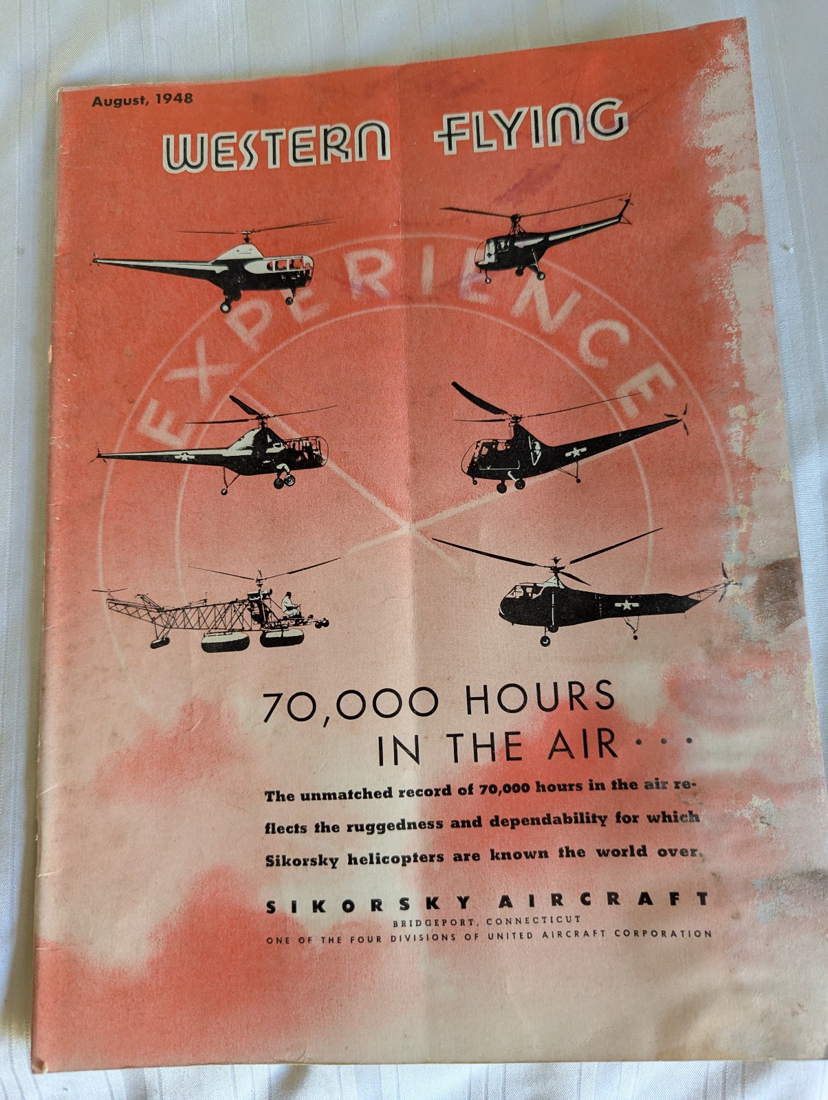 Western Flying magazine August 1948 Vol 28 No 8
