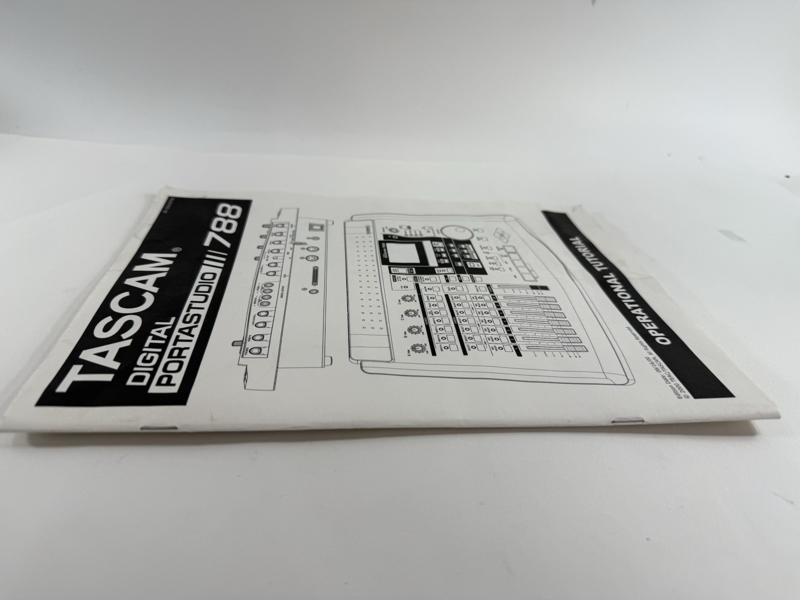 Tascam Digital Portastudio 788 Owner's Operational Tutorial (Paperback, 2000)