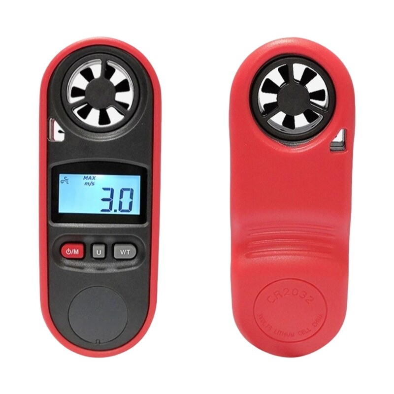 Sensitive Wind Speed Gauges ABS Anemometer for Professional & Recreational Use