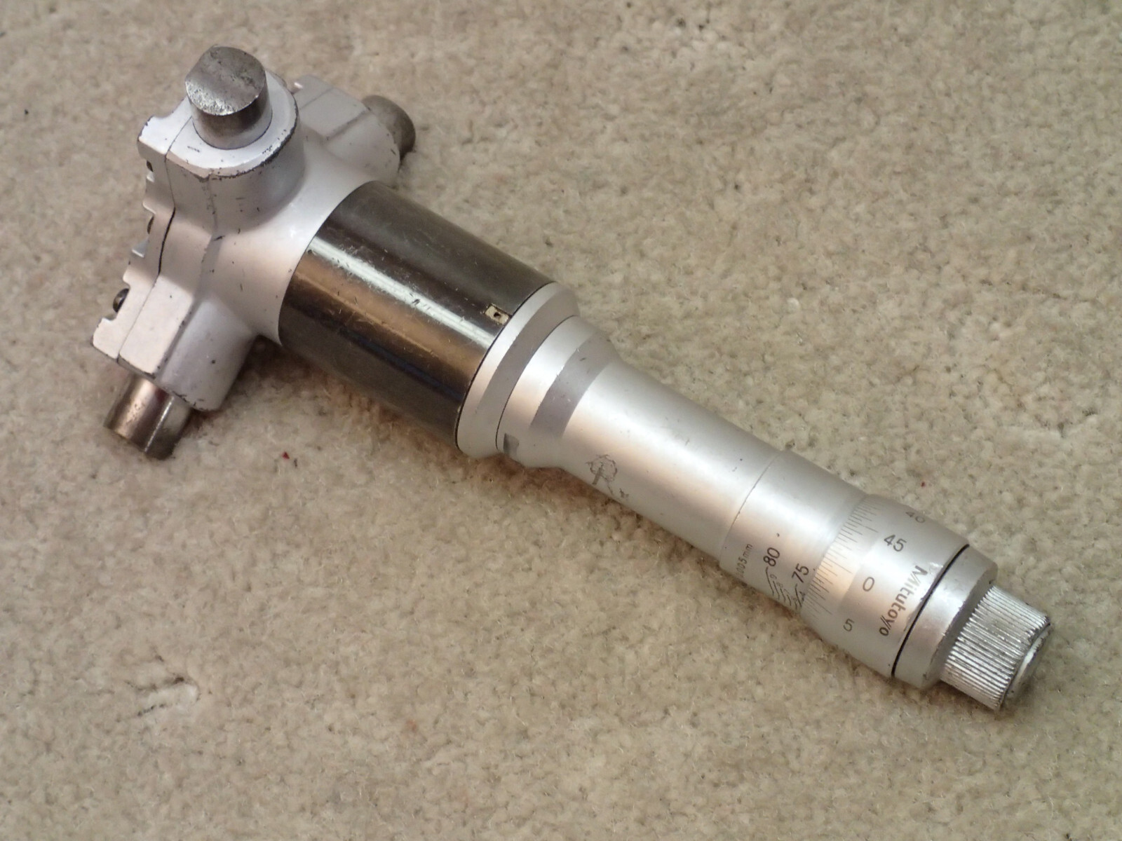 Mitutoyo Holtest 70-80mm Inside Micrometer Bore Gauge Rough Not Working Project