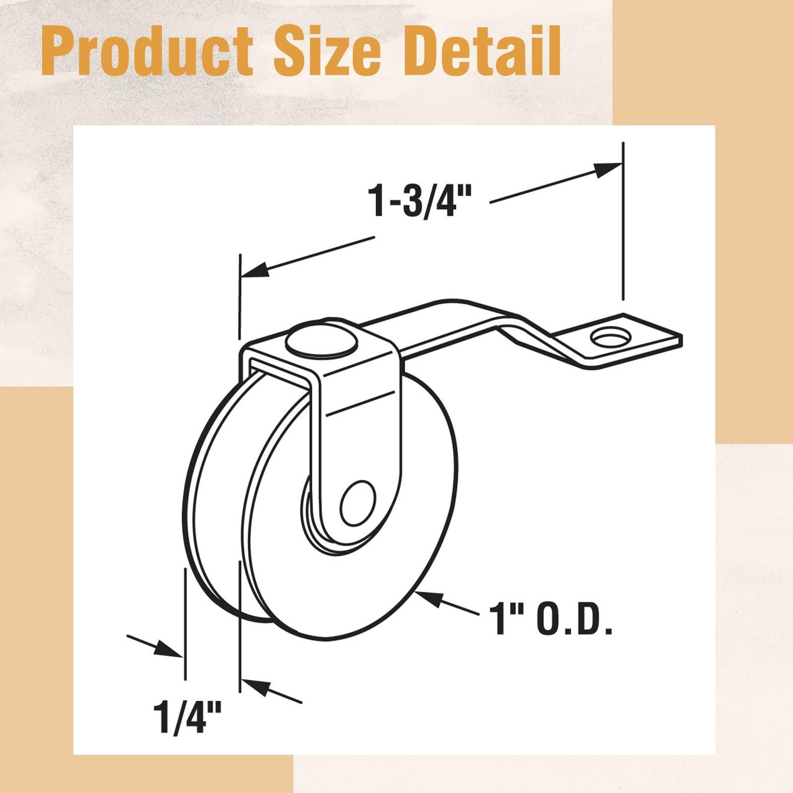 Threlaco 2 Pack Sliding Screen Door Tension Spring with Roller as shown