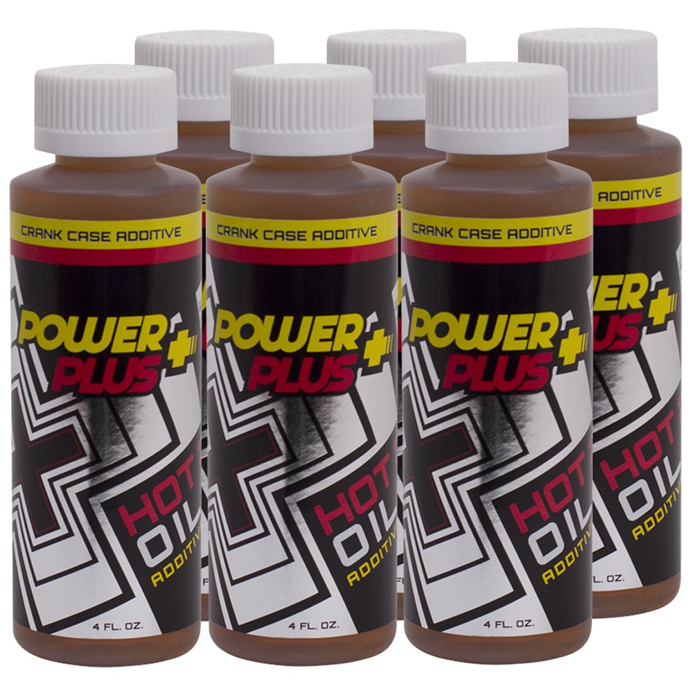 Power Plus Engine Oil Additive 19769-58 (6pk); Hot Oil 4oz Combustion Enhancer