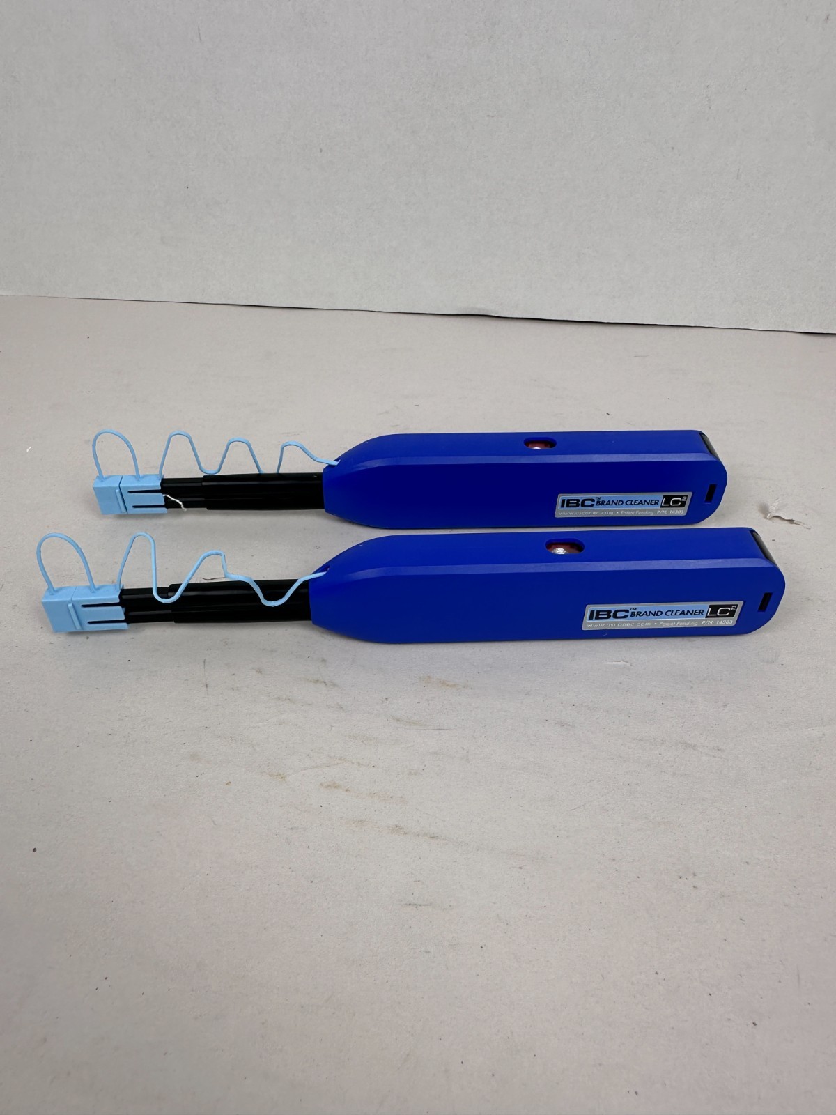 Lot of 2 New US Conec IBC Fiber Optic Connector Cleaner LC2 14303 for LC Duplex