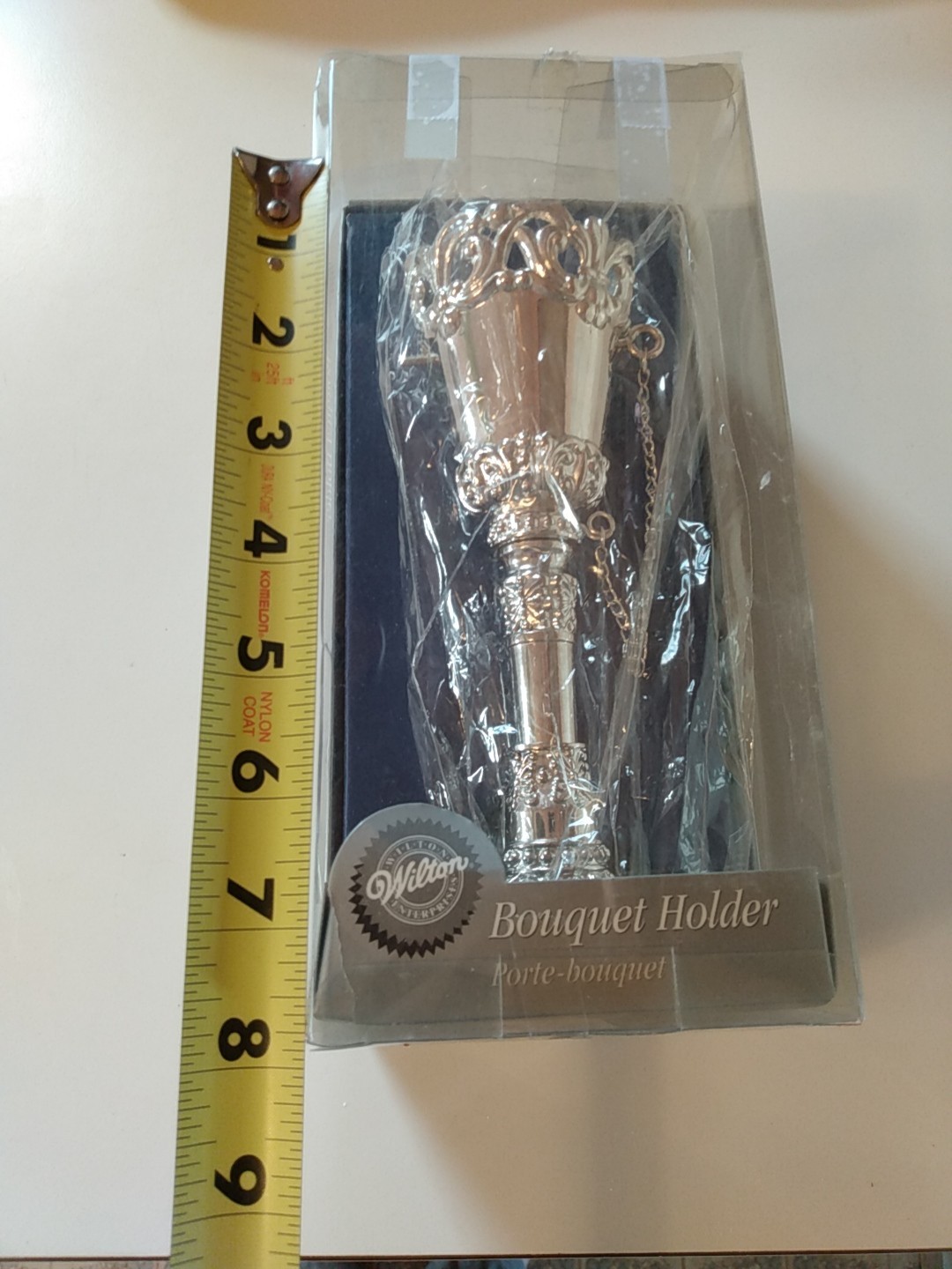 Silver Plated Wedding Bouquet Holder From Wilton