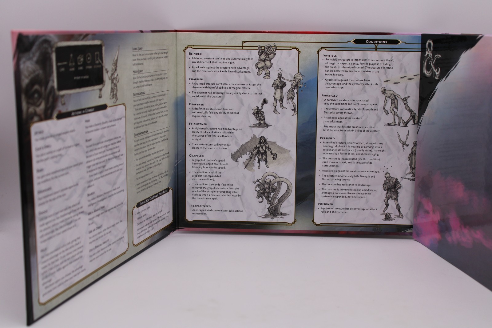 D&D Starter Set Dungeons Dragons Box Set (No Dice) & Dungeon Master Screen lot