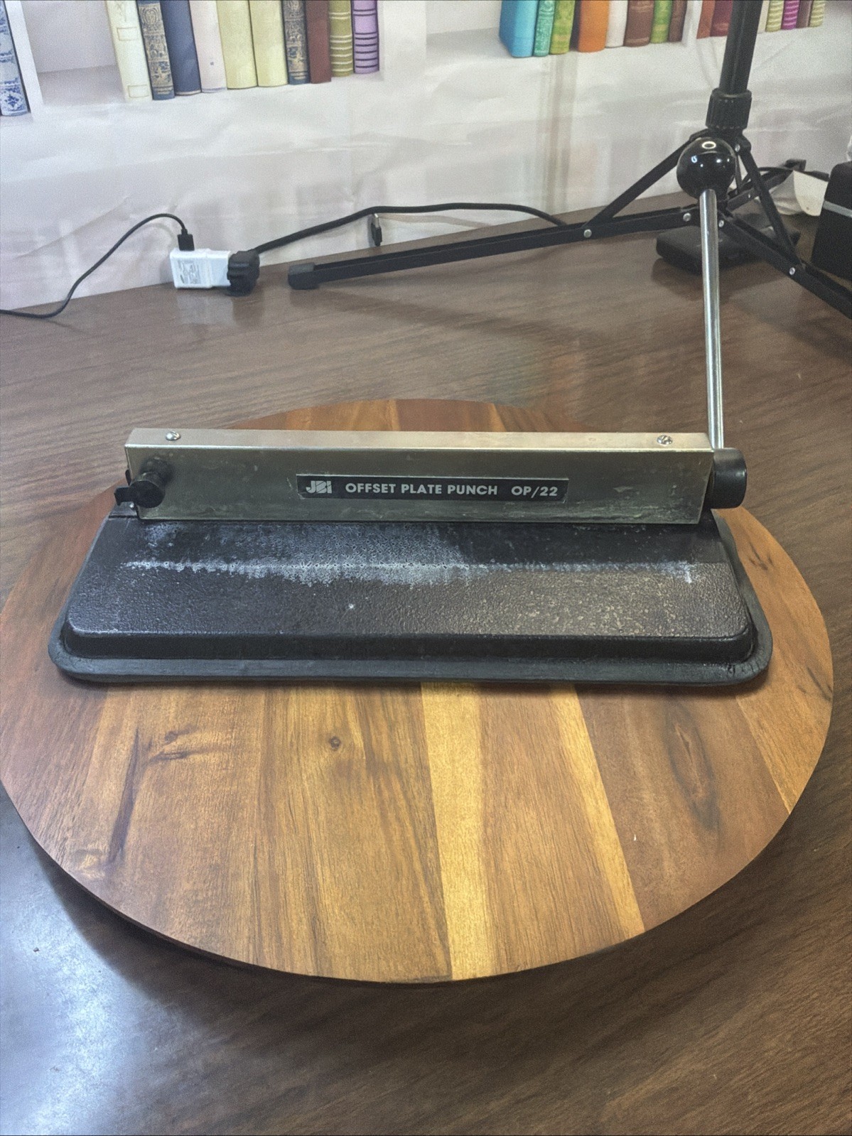 James Burn Int., JBI OP/Offset Plate Punch, Precision Metal Or Poly Plates .5