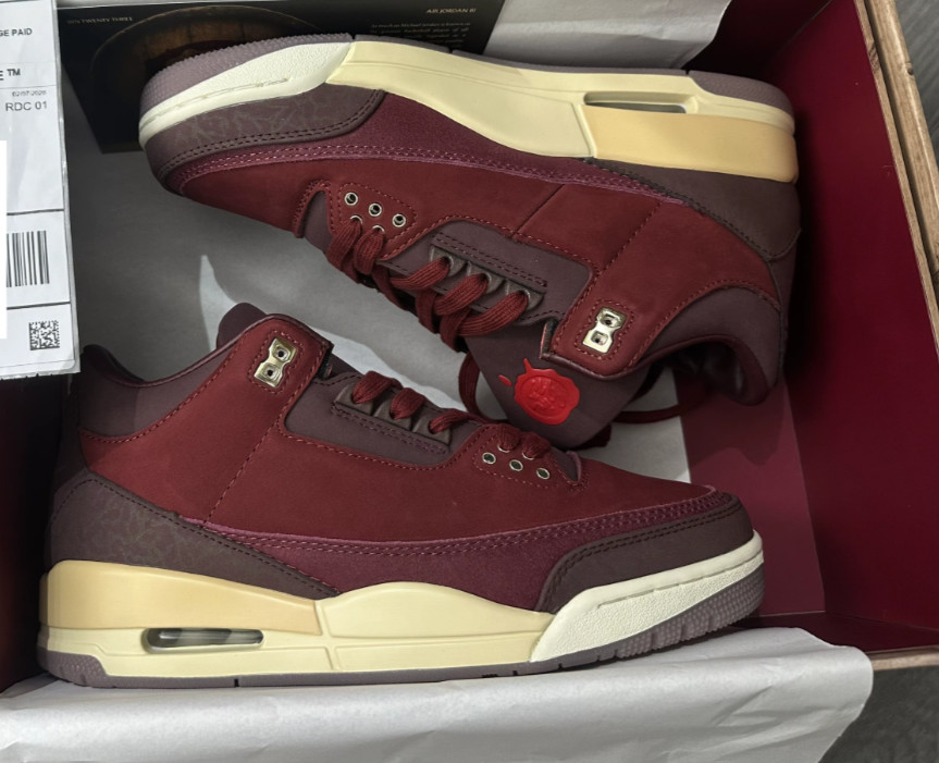 Men's Jordan 3 “BIN 23” (IO7744-600) 2026 Size US 7-12 NEW