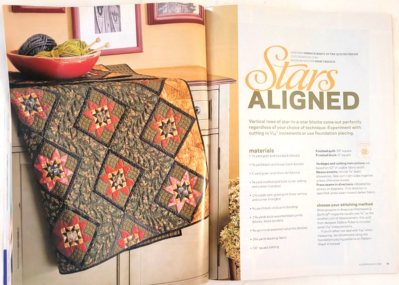 American Patchwork & Quilting issues,Better Homes & Gardens,1993-2025,qty discnt
