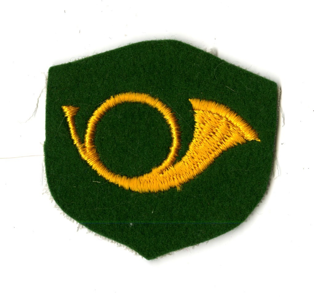 Infantry Reserve Mallet White Back Patch on Felt Vintage Patch King