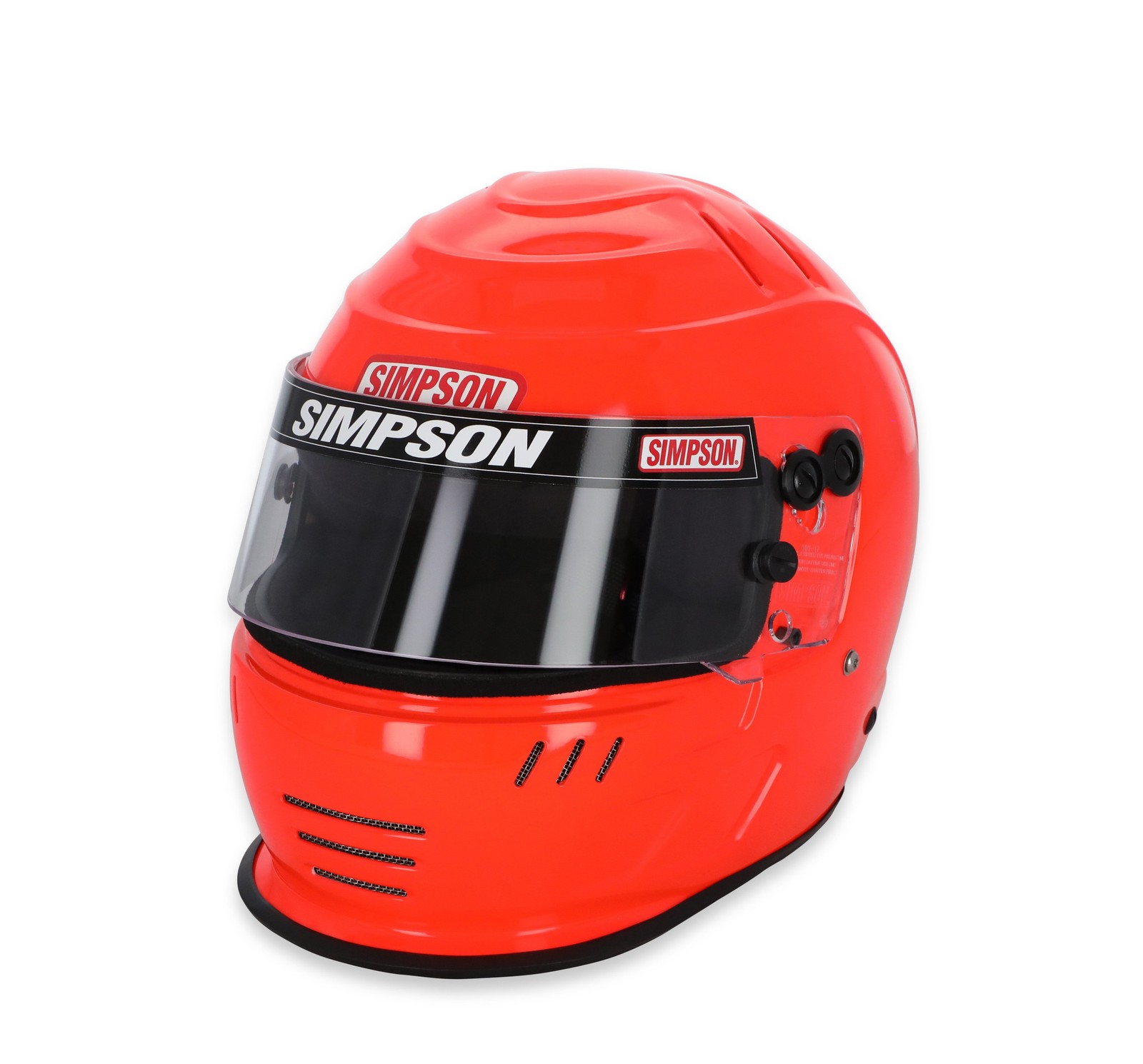 Simpson Racing 770718S SA2020 Speedway Shark Racing Helmet 7-1/8 Safety Orange
