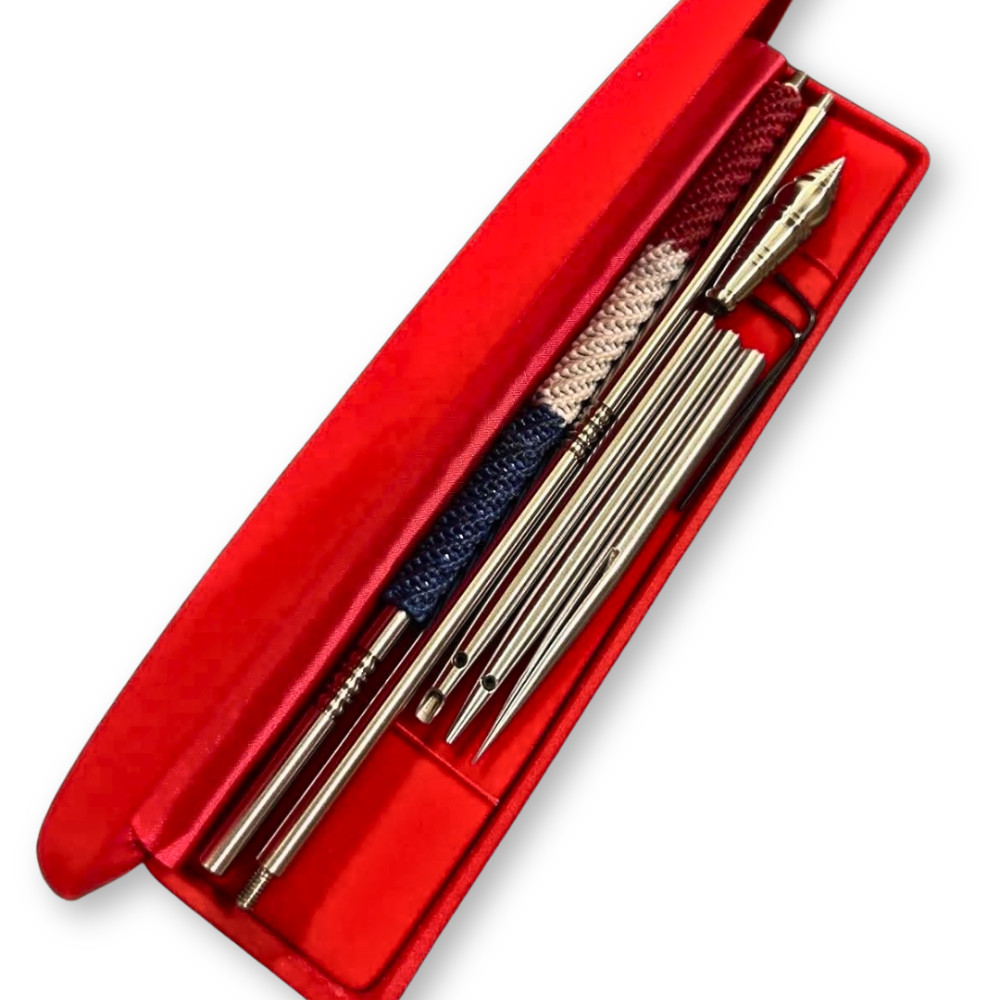 Tricolor Braided Thai Tattoo Needle 1/4" Stainless Steel Hand-Poke Set 55cm