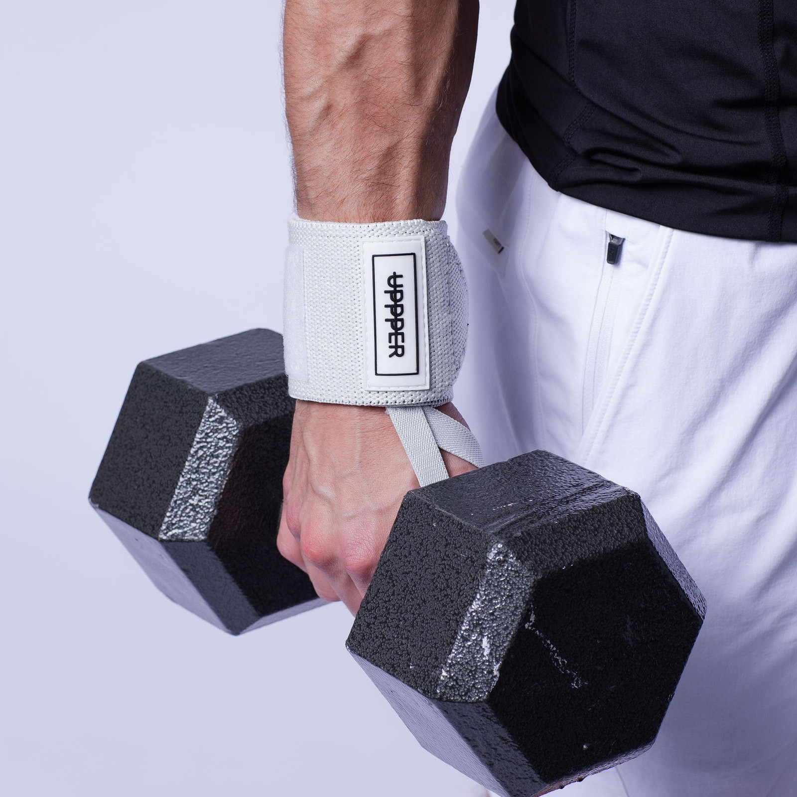 Wrist Wraps for Weightlifting - 19" Wrist Support with Thumb Loop for Bench P...