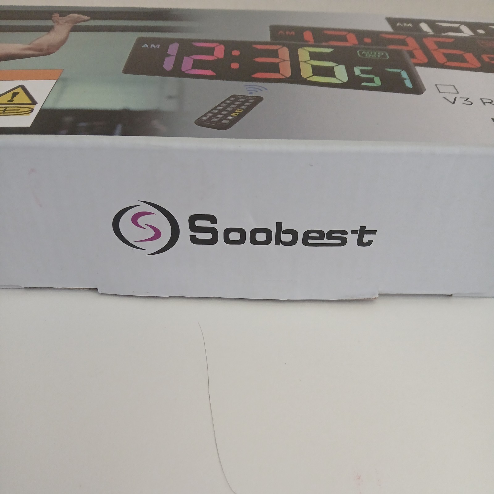 Gym Timer Digital Clock, Soobest Timer w/ Remote, Countdown Timer New in Box