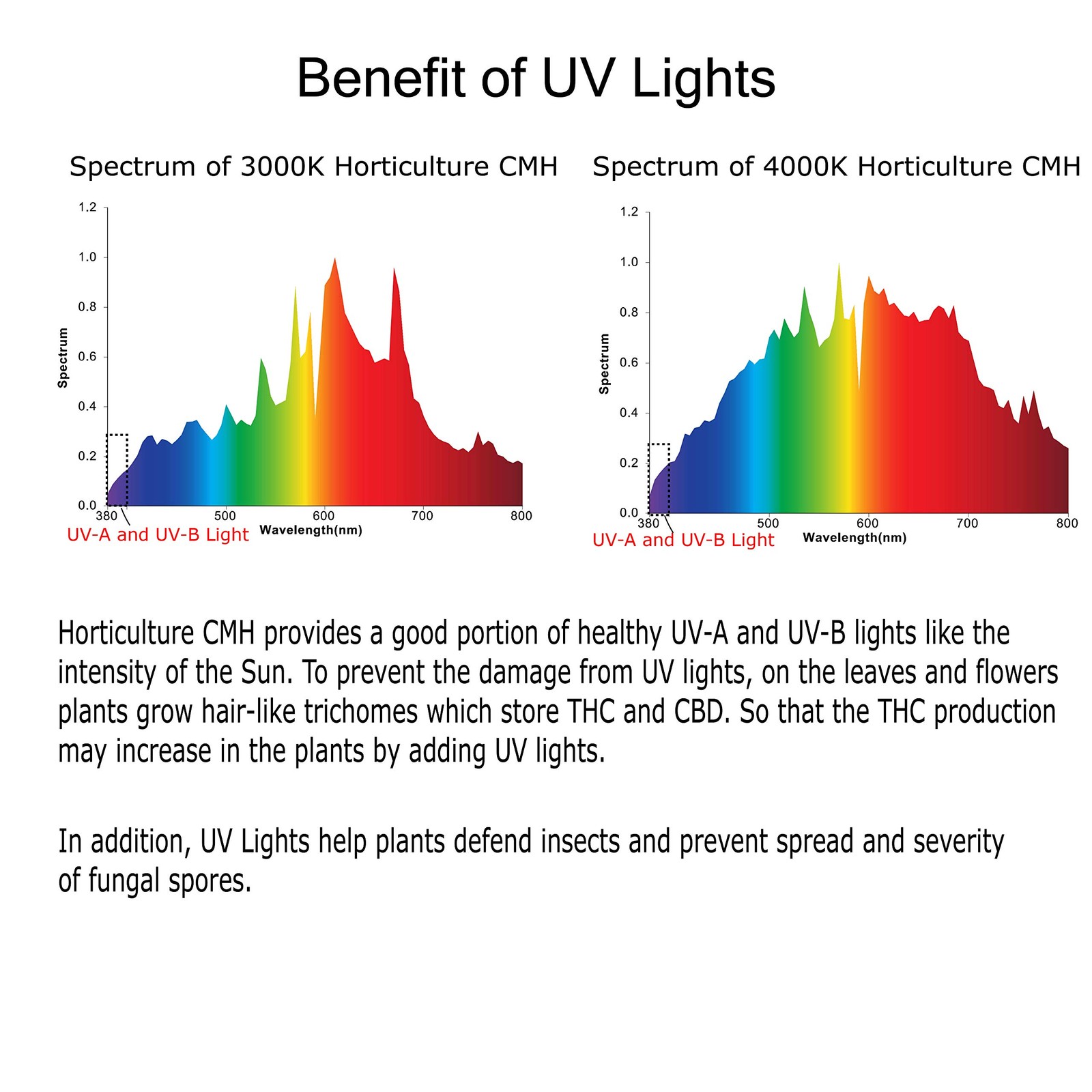 FLILED Horticulture Ceramic Metal Halide