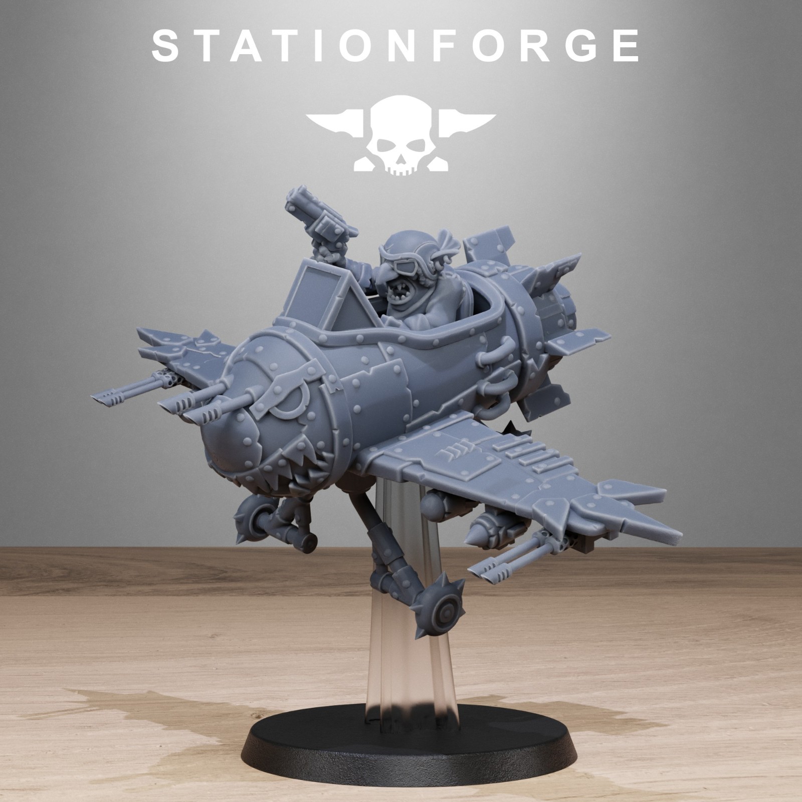 Orkaz Goblin Attack Planes from Station Forge 32mm