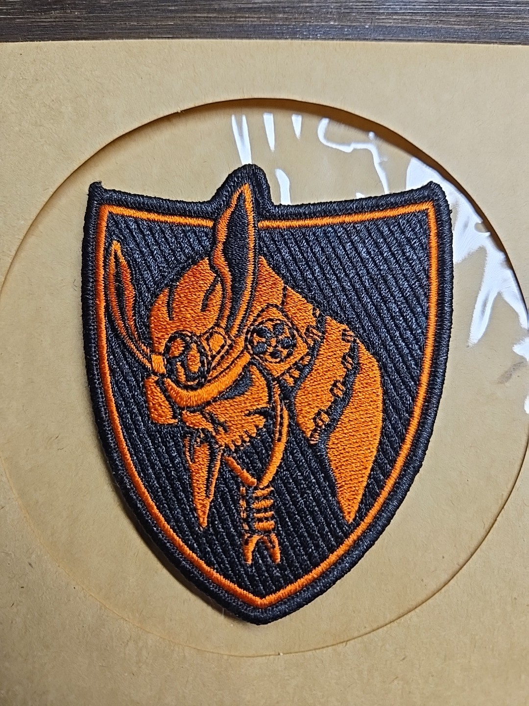 Modern Arms Morale Patch - Orange/Black Halloween Ronin