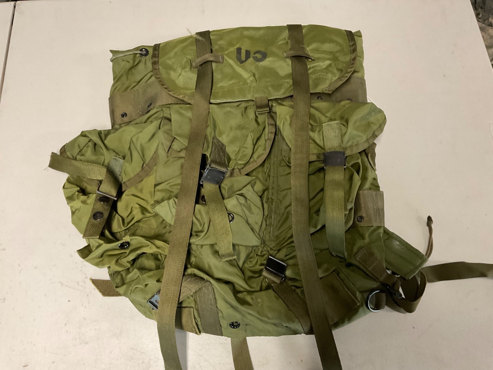 Medium LC-1 ALICE FIELD PACK USGI OD GREEN NYLON (NO FRAME OR STRAPS)