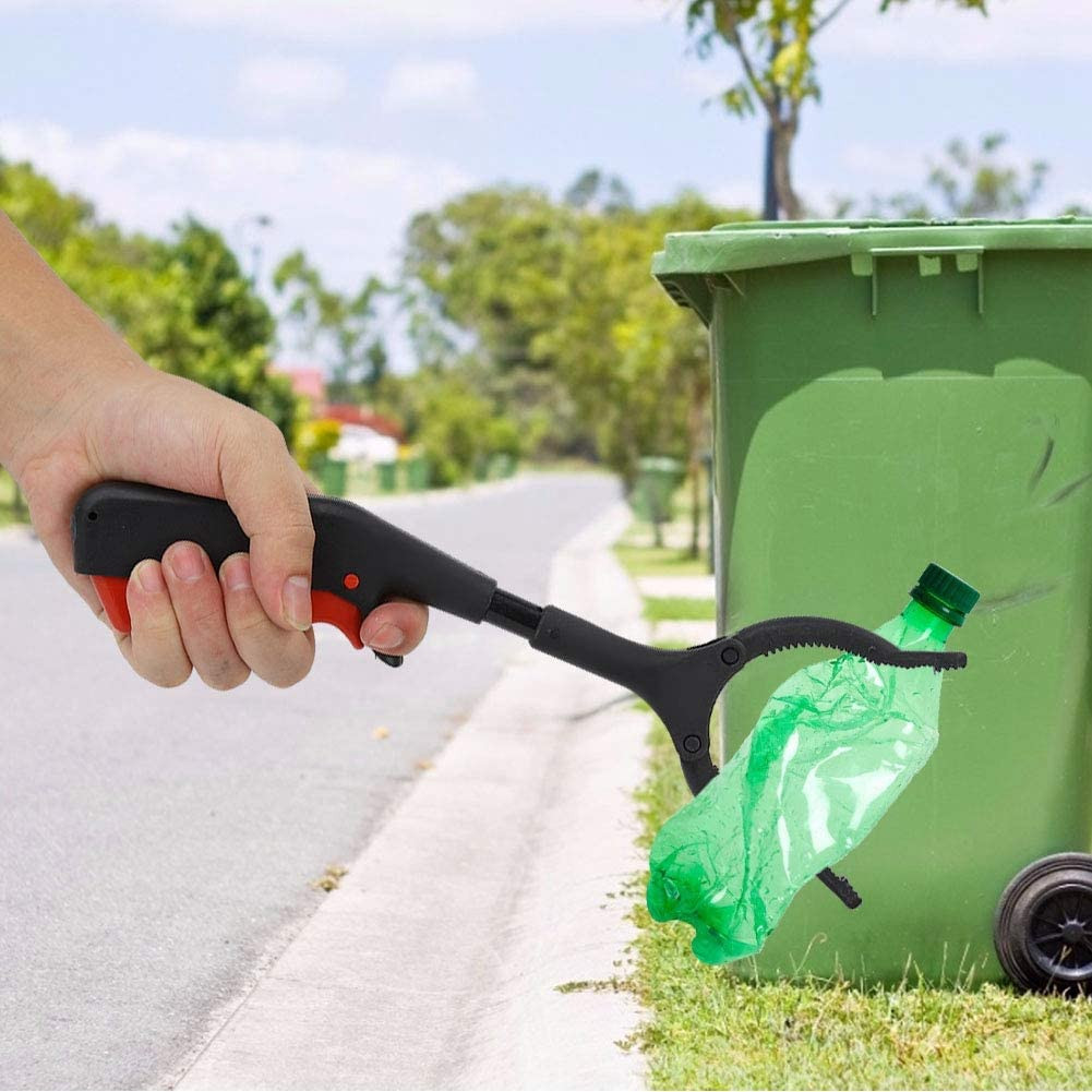 Denkerm Heavy Duty Claw Trash Picker and Grabber Tool for Various Objects