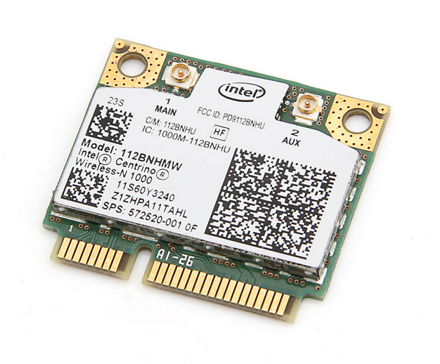 HP 572520-001 112BNHMW b/g/n WiFi intel Link 1000 300Mbps Wireless Card