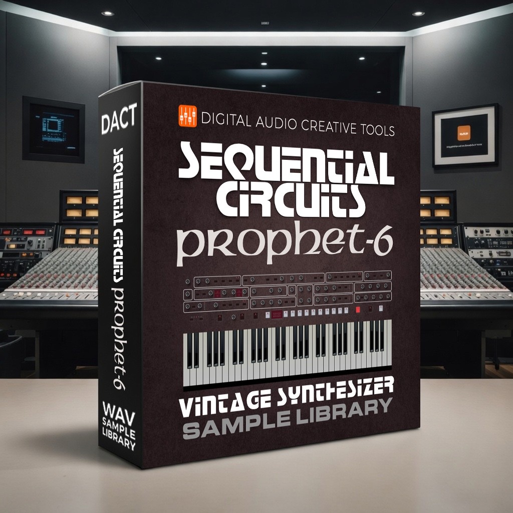 Sequential Circuits Prophet-6 Synthesizer Sample Library