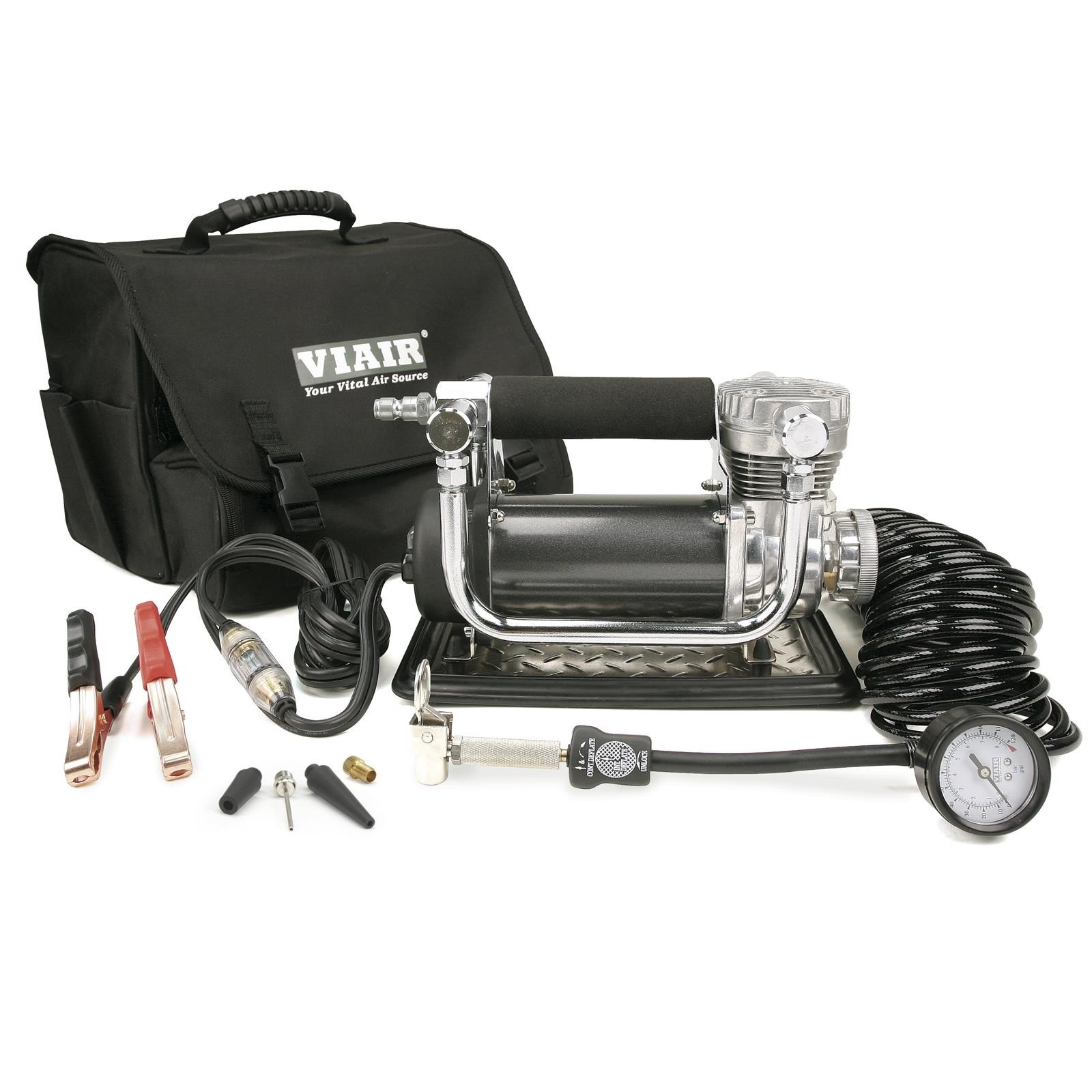 Viair 44043 400P 12V 150 PSI Portable Air Compressor Tire Inflator Kit