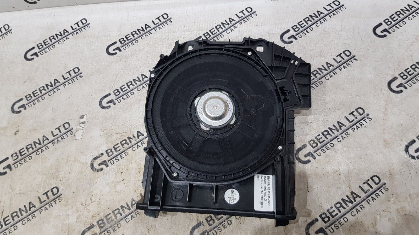 GENUINE BMW 5 SERIES F10 F11 2010-2016 LEFT PASSENGER SIDE BASS SPEAKER 9195199